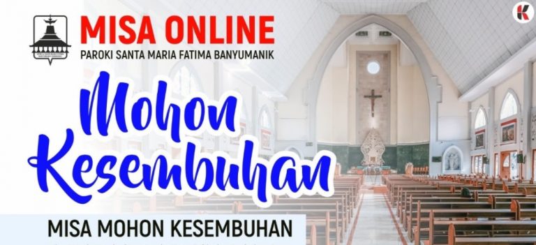 MISA MOHON KESEMBUHAN 13 NOVEMBER 2020