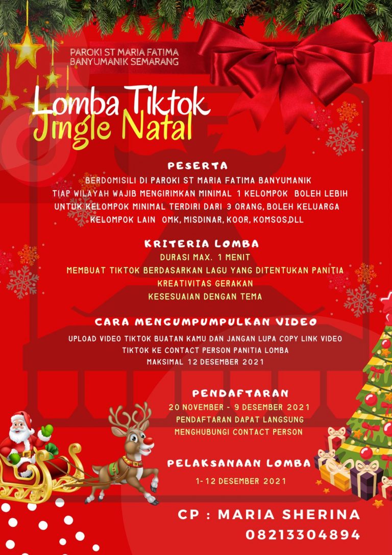 NATAL GSMF 2021: LOMBA TIKTOK JINGLE NATAL