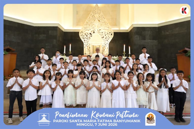 PERJALANAN IMAN 46 ANAK MENYAMBUT TUBUH DAN KRISTUS UNTUK PERTAMA KALINYA